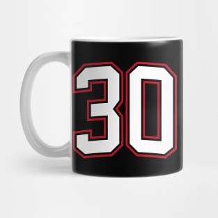 Number Thirty 30 Mug